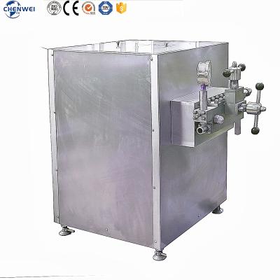 China Easy Operation Milk Ice Cream Homogenizer 500-1000L Small Industrial High Pressure Homogenizer for sale