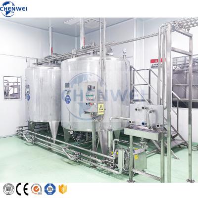 China Fully 304 Stainless Steel 1000L High Quality Juice Milk Mixing Tanks for sale