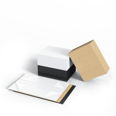 China Recycled Materials Skin Care Packaging Paper Box Luxury Small Jewelry Gift Box Packaging Set For Magnetic Paper Foldable Gift Box for sale