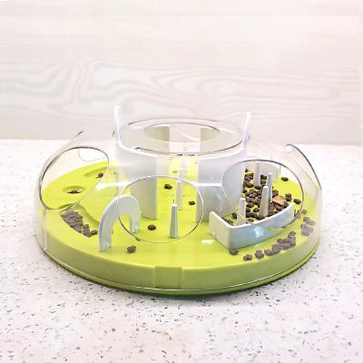 China 2021 Automatic Product Supplier Pet Chew Puzzle Treat Interactive Pet Toy Slow Feeder for sale