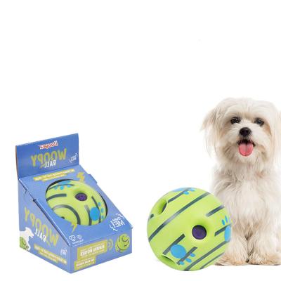 China 2020 Wholesale New Product Viable New Pet Ball Make Sound Shimmy Wiggle Ball for sale