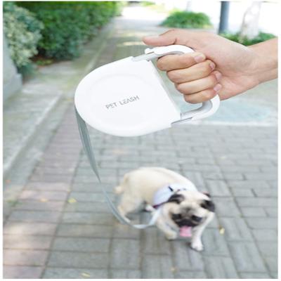 China 2020 New Design Retractable Luxury Nylon Rope Automobile 5m Dog Leash Durable Resistant Cartoon Adjustable Slip for sale