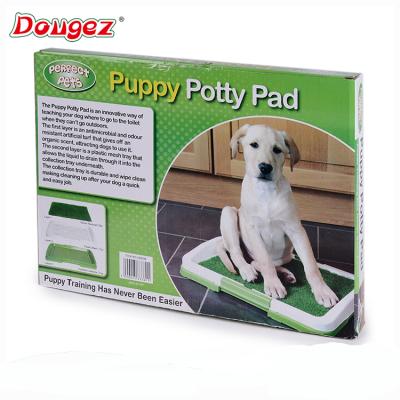 China Indoor Potty Tray Dog Training Toilet, Sustainable New Design Pet Toilet, As Seen On TV Indoor Dog Toilet for sale