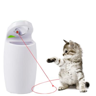 China 2020 New Design Sustainable USB Toy Lightweight Electric Cat Toys Automatic Rotating Smart Cat Toy for sale