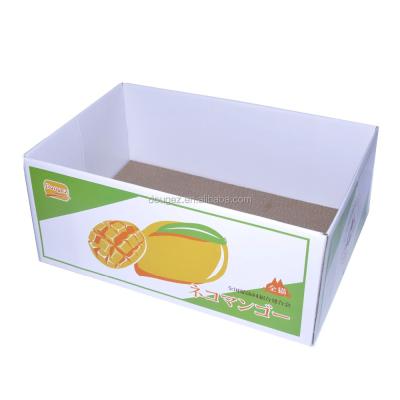 China Sustainable Wholesale China Scratch-N-TV Scratcher Hideout Corrugated Cat Scratcher Carton Home With Mango for sale