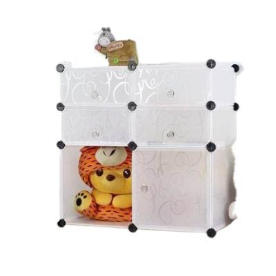 中国 IDOO 6 Cube Storage Cabinet Wall Mount Plastic Adjustable Garage Storage Organizer 販売のため