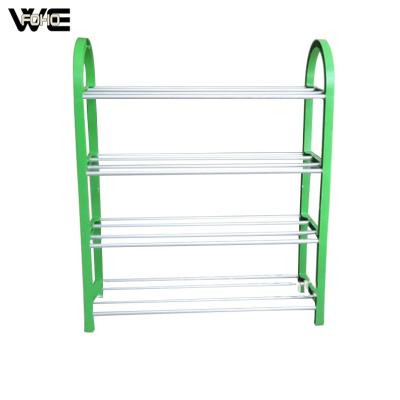 China FOHO Home Furniture FH-CM0517 New Design Metal Modern 4 Tier Home Furnishing Shoe Rack en venta