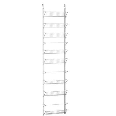 China 8 Tier Complete Door Hanging Wall Mount Rack to add Closet or Pantry Shelves for sale