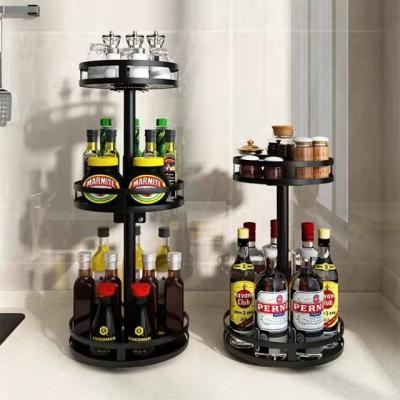 中国 IDOO Modular Kitchen Spice Rack FH-KR03 Stainless Steel In 3 -Tier Rack, Round 販売のため