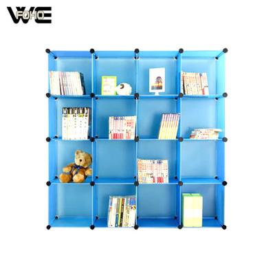 中国 Fashion Purple Modular Many Cubes Storage Clothing Clear Plastic Cabinet For Clothes 販売のため