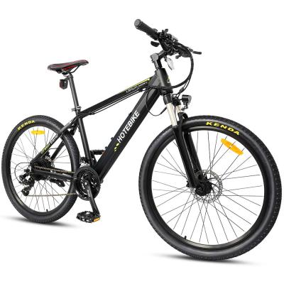 China New ebike 21 or 27 inch fast 26 speed electric bike aluminum alloy mountain made in China hidden lithium battery for sale