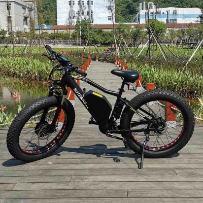 China Standard Electric Bike 26inch Electric Fat Bike 1000w A7AT26 48V 500W 750W Dual Fat Fat Motor Fast Bike for sale