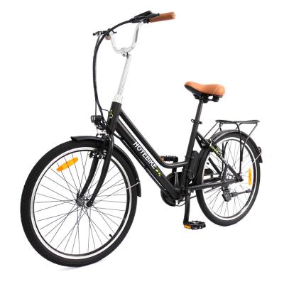 China Electric Bike 24V 36V Standard Electric Aluminum Alloy Frame Urban Transport City Bike 2 Wheels City Bike for sale