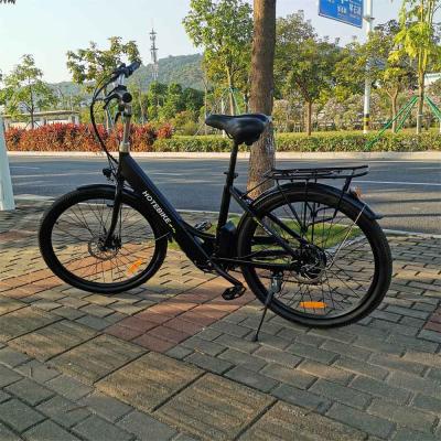 China 48v 500w Electric Bike City Bike Electric Bicycle Full Suspension Steel Suspension Saddle Max Speed ​​30km/h 26*1.95 Tire for sale