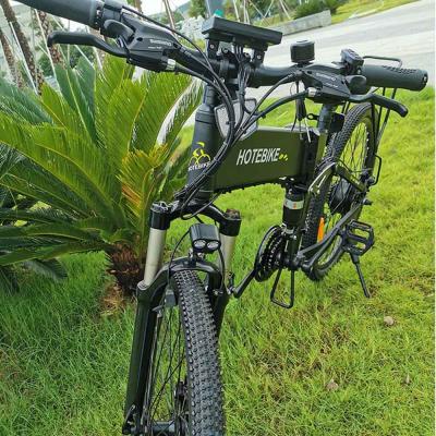 China New Standard Foldable Electric Bike 26inch 500w Electric Bike Alloy Frame ebike mtb with fender 48V for sale