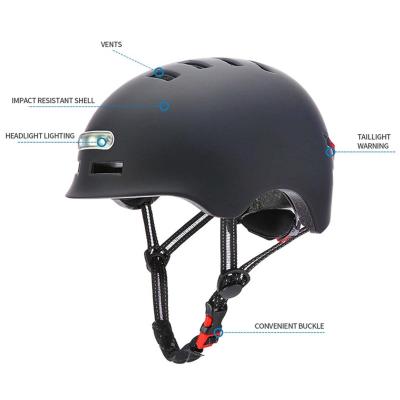 China Male And Female Cycling Safety Bike Bicycle Predator Smart Motorcycle Helmet Cycling Helmet for sale