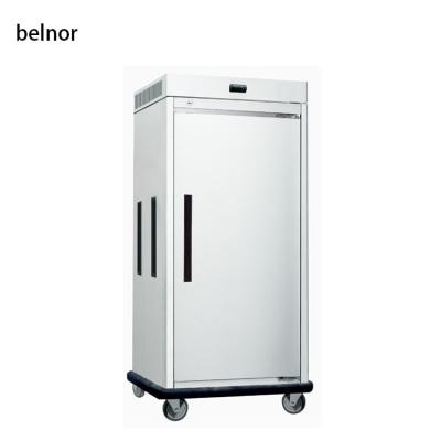 China Restaurant Kitchen Stainless Steel Single Door Hot Food Mobile Food Cart for sale