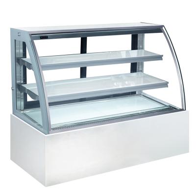 China Single-Temperature 3 Layers Sliding Door Cake Display Refrigerator Commercial for sale