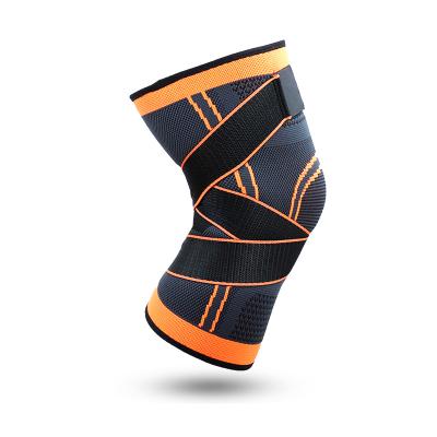 China Orange Strap Knee Brace With Gel Pads Knee Support Pads For Support Relief The Pain The Knee Pads Te koop