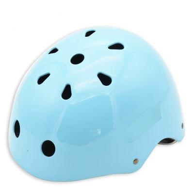 Κίνα Blue Outdoor ABS Skating Sports Bicycle Safety Helmet For Kids Adult Buckle Bicycle Bike Protection EPS προς πώληση