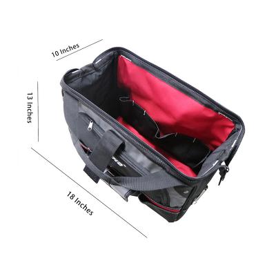 China VUINO 18 Inches Electronic Work Tool Bag Toolkit Electrician Tool Bag Customized Logo for sale