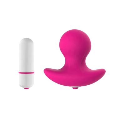 China Hot Selling Anal Toy Silicone Anal Toy Men Prostate Massager Gay Prostate Massager Soft Plug Butt Plug for sale