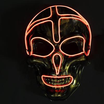 China Private Custom Made Cosplay Mask, Led Light Halloween Mask For Adult for sale