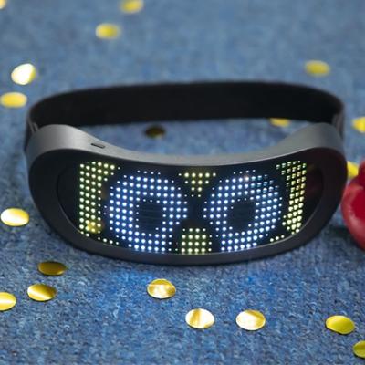 China Festival Decoration Magic Blue Tooth Glass Light APP Control Led Party Glass Shield USB Charging DIY for sale