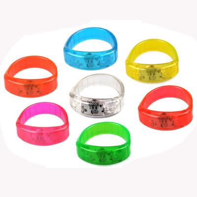 China Party Music / Active Pop Light Up Bracelet , Led Party Flashing Bracelet for sale