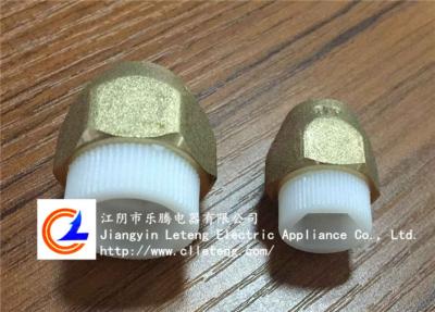 China Los recambios del aire acondicionado de cobre amarillo del conector para el aire condicionan/refrigerador en venta