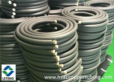 China Seamless Extruded Aluminum Thermal Insulated HVAC Copper Tubing For Air Conditioner for sale