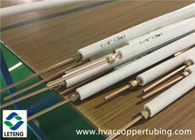 China Air Condition Refrigerator Small Diameter Copper Tubing 8mm Outside Dia for sale