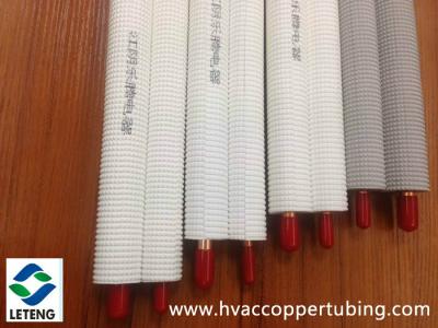 China Plastic Coated Copper Tubing , Thermal  Insulation Air Conditioner Refrigeration Copper Tubing  for sale