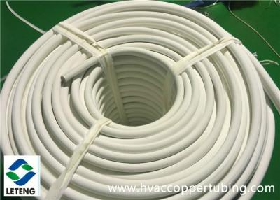 China PE Insulation Plastic Coated Refrigeration Copper Pipe , Copper Refrigeration Tubing  for sale