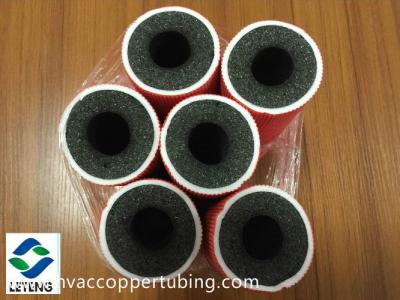 China Flexible Air Conditioning Tubes , 2 - 5 mm Wall Thick Drainage Pre Insulated Pipe for sale