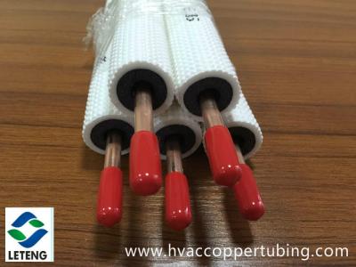 China 0.35 - 1.6 mm Wall Thick Refrigeration Copper Tubing , Refrigerator / Air Conditioning Tubes  for sale