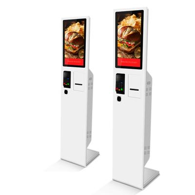 China Floor stand touch screen hotel self checkout kiosk cash terminal checkout in self service terminal kiosk for sale TY-FC215D-01A for sale