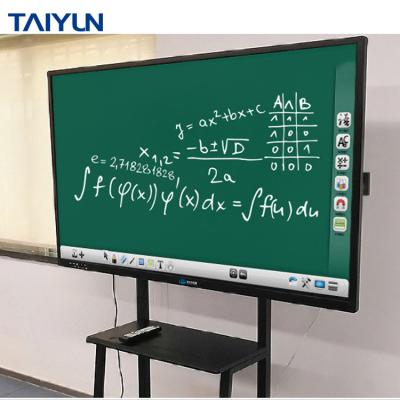 China School Teaching Full HD 50 Inch Interactive Smart Board Infrared Touch Whiteboard For Teaching for sale