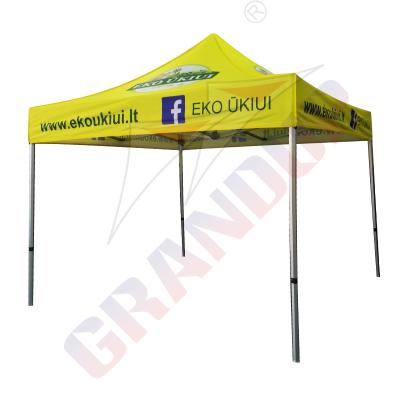 China Custom Oxford Canopy Pop Up Tent 10x10 With Aluminum Frame for sale