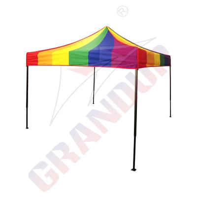 China Advertising display 3mx3m steel tent for promotion or outdoor steel tent and umbrella tent for sale