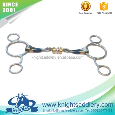 China Riding Equipment SS Bit With Blue Steel Mouthpiece All Size for sale