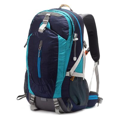 China Custom Logo Wholesale Outdoor Sports Mountaineering Water Proof Hiking Leisure Travel Bag Nylon Rain Cover Backpack for sale