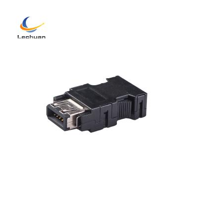 China 3M Automotive 36310 10P Shielded Compact Ribbon (SCR) I/O Connectors for Mitsubishi /Yaskawa/ Sanmotion Servo System for sale