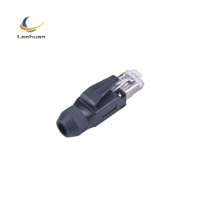 China Cat6 Automotive Industrial Ethernet RJ45 Ethernet Connector HRS TM31P 8Pos IP20 for sale