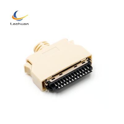 China Solder 3M 50 Pin Buckle Type SCSI MDR I/O Connector 10350-3210-000 (Mini D Ribbon) for sale