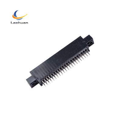 China PCB Pitch 2.54mm BOARD 24Pin/44Pin/56Pin/60Pin/72Pin/86Pin/100Pin CONNECTOR SLOT Straight With Mounting Ear for sale