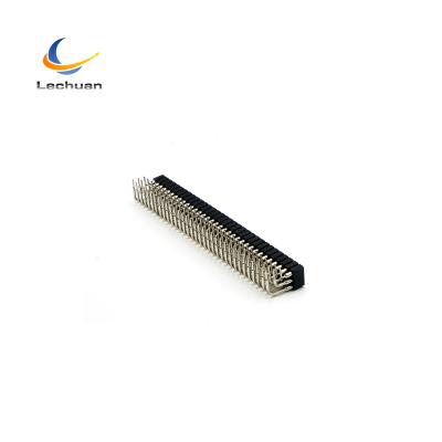 China Tripple Female Row 99Pin LC-MC- Machined Right Angle Contact Header Female Header for sale