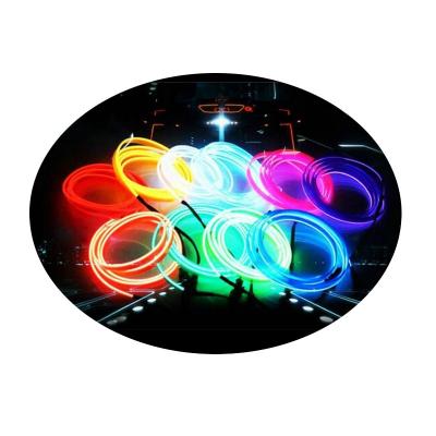 China Sewable Low Price Rope Light EL Wire LED Light Cuttable Soft Neon Stripe NO MOQ 1M 2M 3M 5M FMEW-1010 for sale