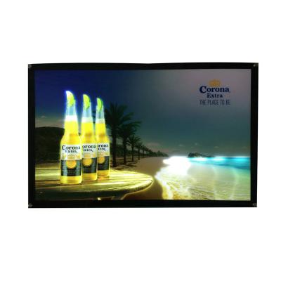 China EL Advertising EL Flashing Poster, EL Animated Advertising, Custom EL Panel Facorty Wholesale Price No MOQ A0--A6 for sale