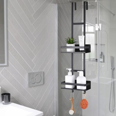 China Standing Type Shelves Storage Rack Bathroom Shower Wall Position Shower Caddy Wall Mounted Bathroom Shelf Basket Storage Organizer for sale